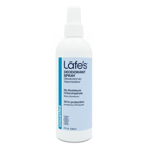 Lafes Natural Body Care, Organic Spray with Aloe Vera, 8 Oz