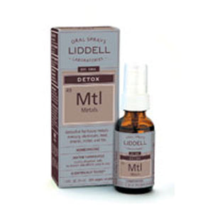 Liddell Laboratories, Homeopathic Detox Metals Spray, 1 Oz