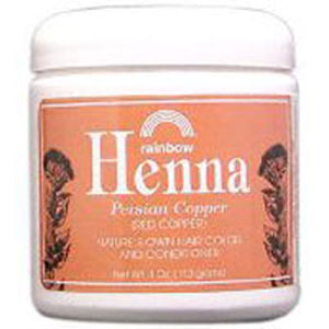 Rainbow Research, Henna Hair Color And Conditioner Copper Red Copper, 4 Oz