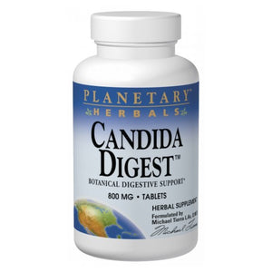 Planetary Herbals, Candida Digest, 180 Tabs
