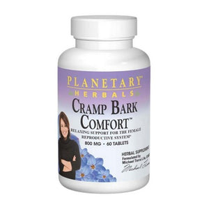 Planetary Herbals, Cramp Bark Comfort, 800 Mg, 60 Tabs