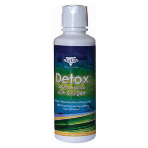 Oxylife Products, Detox Msm Liquid With Oxygen Mountain Berry, 16 Oz