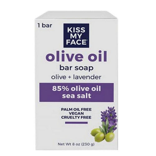 Kiss My Face, Bar Soap, Olive & Lavender, 8 Oz