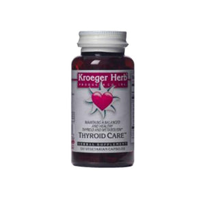 Kroeger Herb, Thyroid Care, 100 VCap