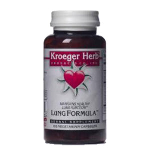Kroeger Herb, Lung Formula, 100 Veg Caps