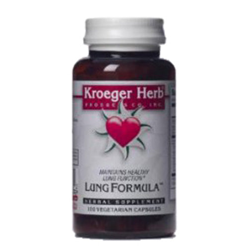 Kroeger Herb, Lung Formula, 100 Veg Caps