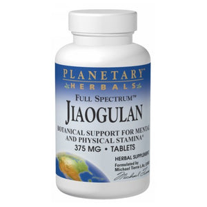 Planetary Herbals, Full Spectrum Jiaogulan, 375 Mg, 30 Tabs