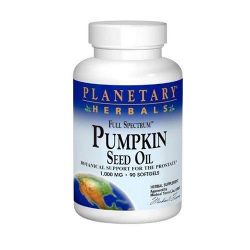 Planetary Herbals, Full Spectrum Pumpkin Seed Oil, 90 Sftgls