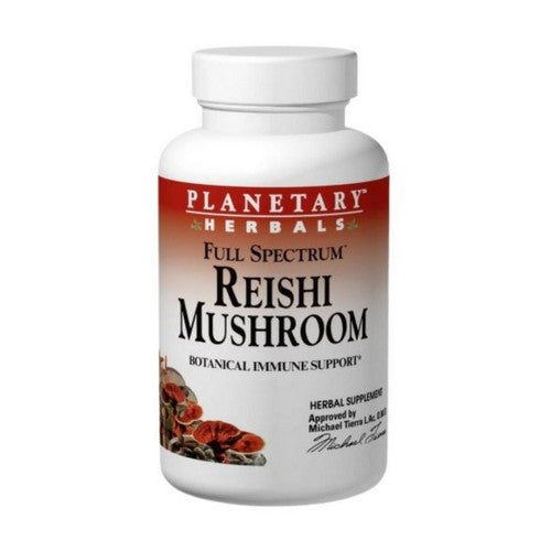 Planetary Herbals, Full Spectrum Reishi Mushroom, 460 mg, 50 Tabs