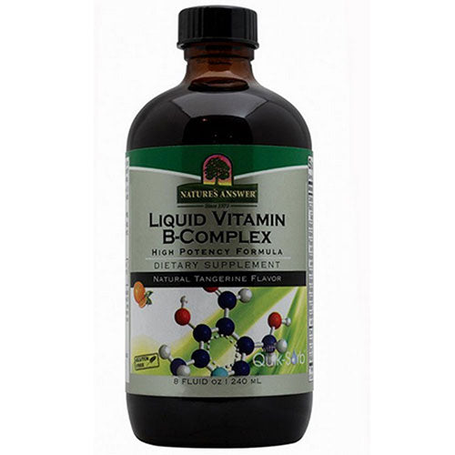 Nature's Answer, Liquid Vitamin B-Complex Tangerine, 8 Oz