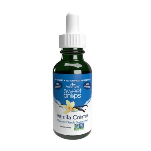Sweetleaf Stevia, Sweet Drops Sweetener Vanilla Creme, 2 Oz