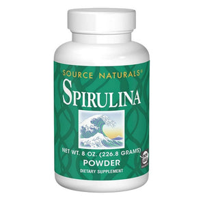 Source Naturals, Spirulina Powder, Powder 8 Oz