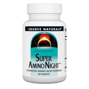 Source Naturals, Super Amino Night, 60 Caps