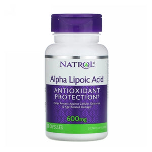 Natrol, Alpha Lipoic Acid, 600 Mg, 30 Caps