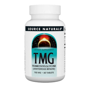Source Naturals, TMG, 750 mg, 60 Tabs