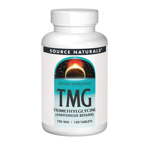 Source Naturals, TMG, 750 mg, 120 Tabs