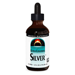 Source Naturals, Ultra Colloidal Silver Liquid, 10 ppm, 4 Fl Oz