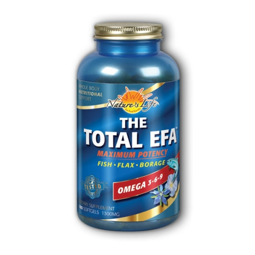 Health From The Sun, Total EFA Maximum Potency Omega 3-6-9, 180 Softgels