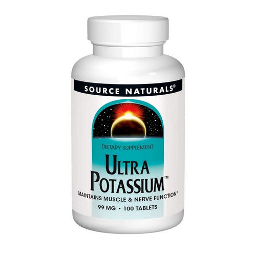 Source Naturals, Ultra Potassium, 99 mg, 100 Tabs