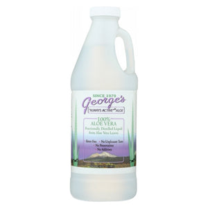 George's Aloe Vera, Always Active Aloe Vera, 32 Oz