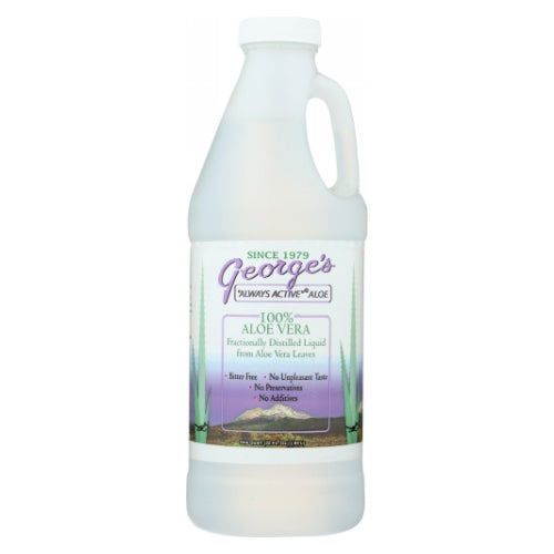 George's Aloe Vera, Always Active Aloe Vera, 32 Oz