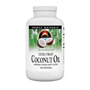 Source Naturals, Extra Virgin Coconut Oil, 240softgels