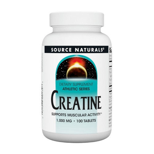 Source Naturals, Creatine, 1000 MG, 100 Tabs