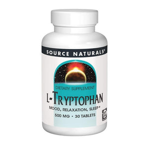 Source Naturals, L-Tryptophan, 500 MG, 30 Tabs