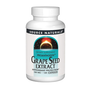 Source Naturals, Proanthodyn, 100 mg, Grape Seed Extract Capsules 120 caps