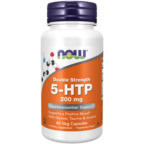 Now Foods, 5-HTP, 200 mg, 60 Vcaps