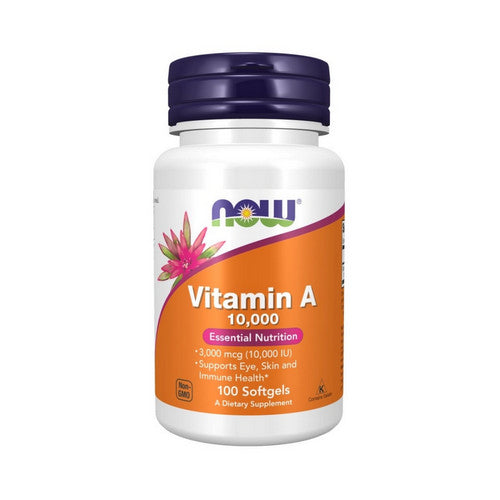 Now Foods, Vitamin A 10000, 100 Softgels