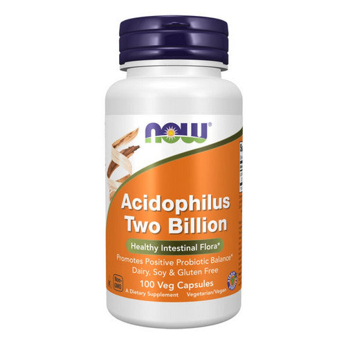 Now Foods, Acidophilus, 2 Billion CFU, 100 Veg Caps