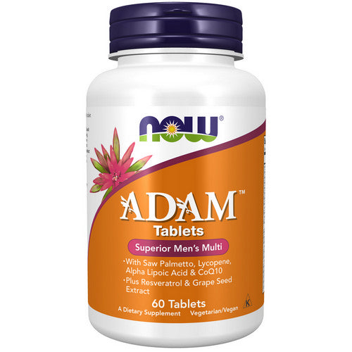 Now Foods, ADAM Men's Multiple Vitamin, Superior 60 Tabs