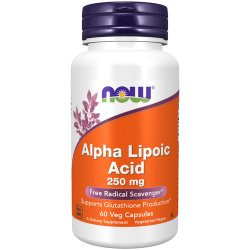 Now Foods, Alpha Lipoic Acid, 250 Mg, 60 Veg Caps