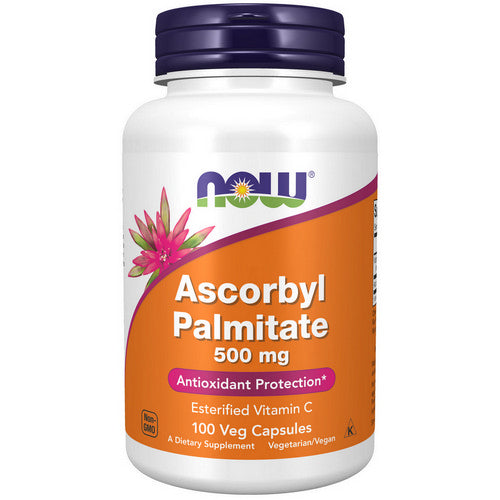 Now Foods, Ascorbyl Palmitate, 500 mg, 100 Veg Caps