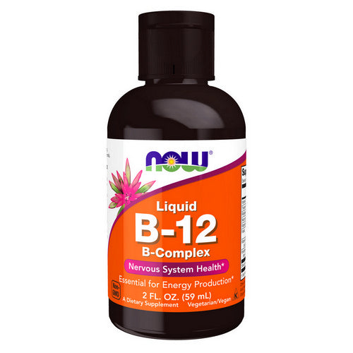 Now Foods, Liquid B-12 B-Complex, 2 OZ