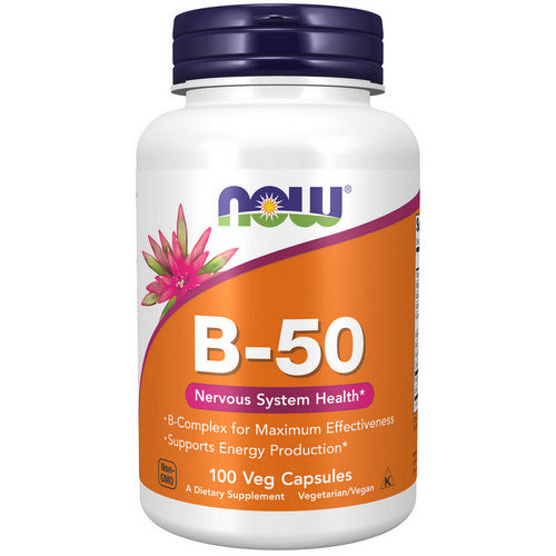 Now Foods, B-50, 100 Caps
