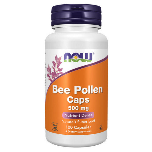 Now Foods, Bee Pollen, 500 mg, 100 Caps