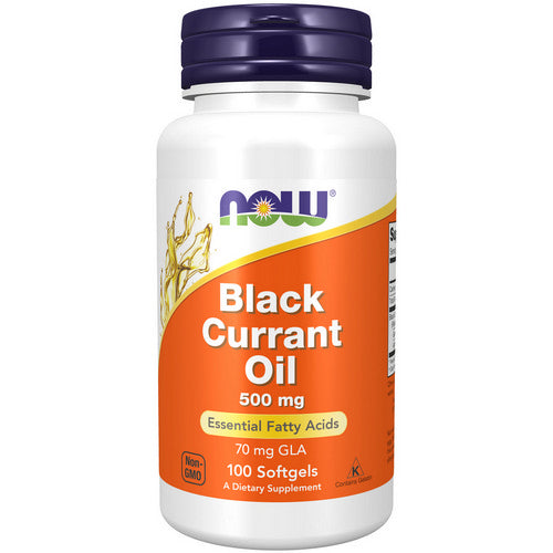 Now Foods, Black Currant Oil, 500 Mg, 100 Softgels