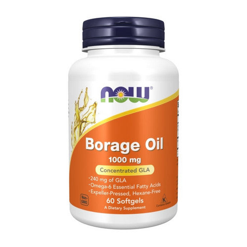 Now Foods, Borage Oil, 1000 mg, 60 Softgels