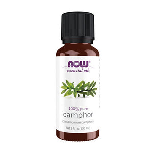 Now Foods, Essential Oils 100% Pure Camphor, 1 OZ