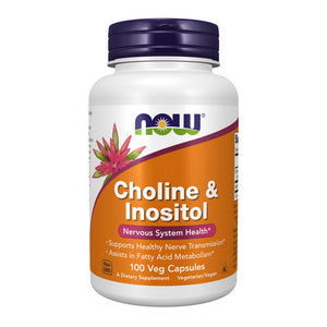 Now Foods, Choline & Inositol, 500 mg, 100 Veg Caps