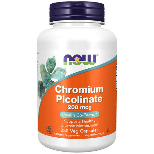 Now Foods, Chromium Picolinate, 200 Mcg, 250 Veg Caps