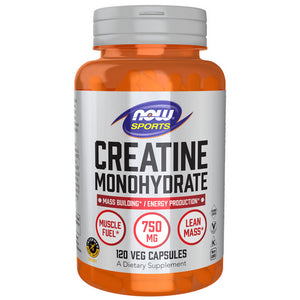 Now Foods, Creatine Monohydrate, 750 MG, 120 Veg Caps