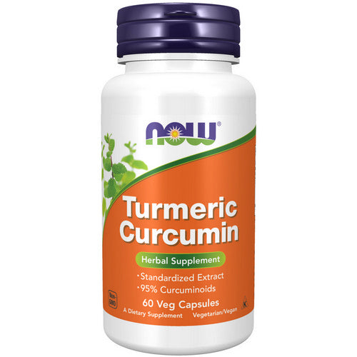 Now Foods, Turmeric Curcumin, 60 Veg Caps