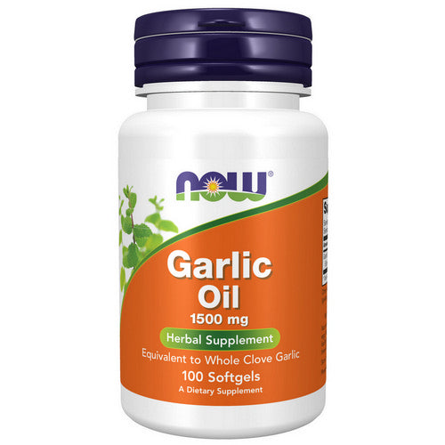 Now Foods, Garlic Oil, 1500 Mg, 100 Softgels