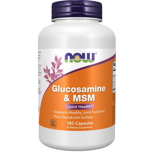 Now Foods, Glucosamine & M.S.M, 750/250 mg, 180 Caps
