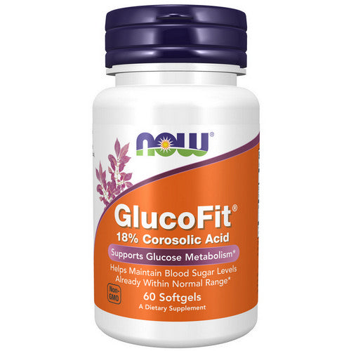Now Foods, GlucoFit, 60 Softgels