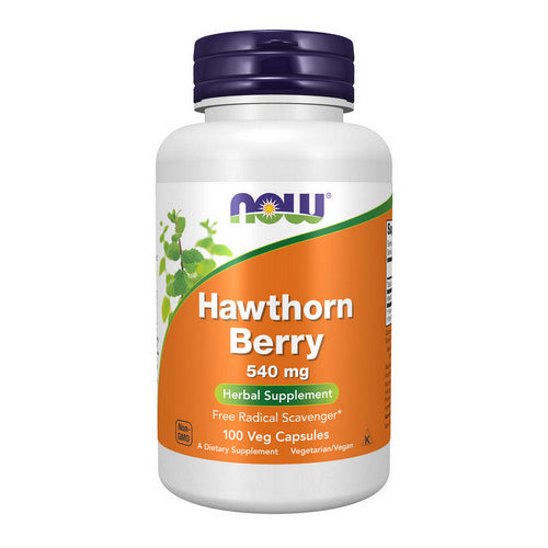 Now Foods, Hawthorn Berry, 540 Mg, 100 Veg Caps