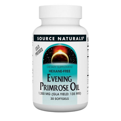 Source Naturals, Evening Primrose Oil, 1350 MG, 30 Softgel